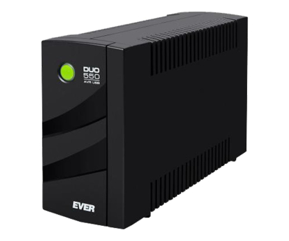 UPS (zasilacz awaryjny) EVER UPS DUO 550 PL AVR USB T/DAVRTO-000K55/01